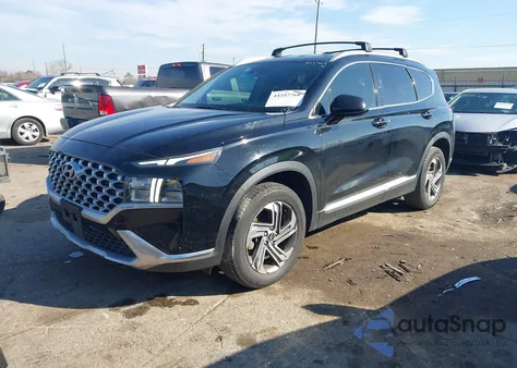 2022 Hyundai Santa Fe Sel из США, поврежденный, VIN 5NMS24AJ3NH401325